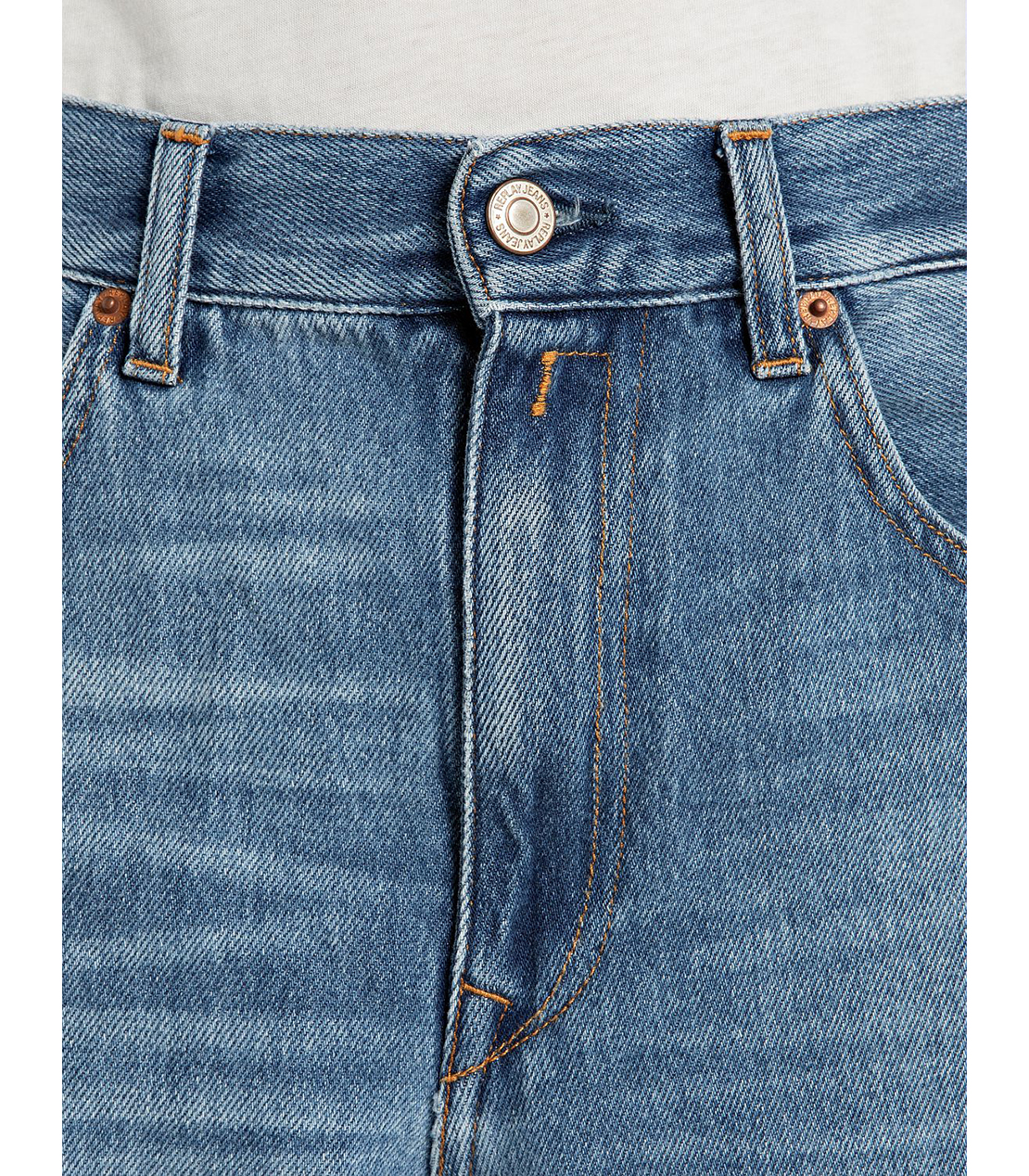 バギーフィットNARJA コットンリヨセルブルーデニム 詳細画像 ブルー 5